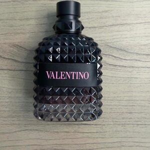 Valentino Black Textured Bottle